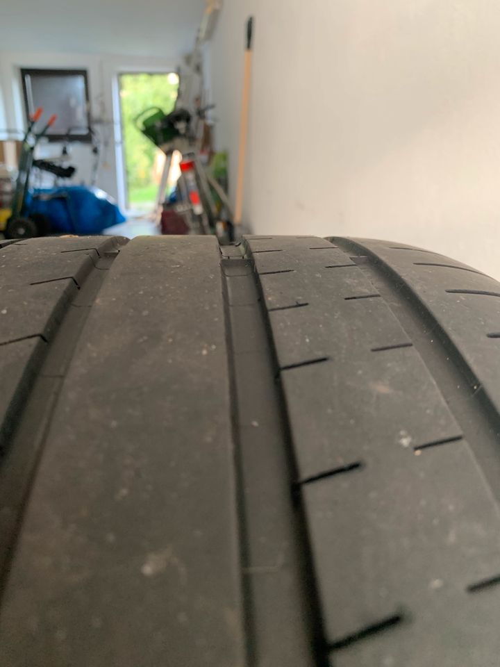 OEM BMW 763M Frozen Gold Wheel and Tire Set